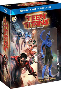 Teen Titans: The Judas Contract plus Blue Beetle Figurine (Blu-Ray)